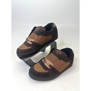 éS Accel OG Mens Skateboarding Shoes Sneakers Brown Size 10 Leather